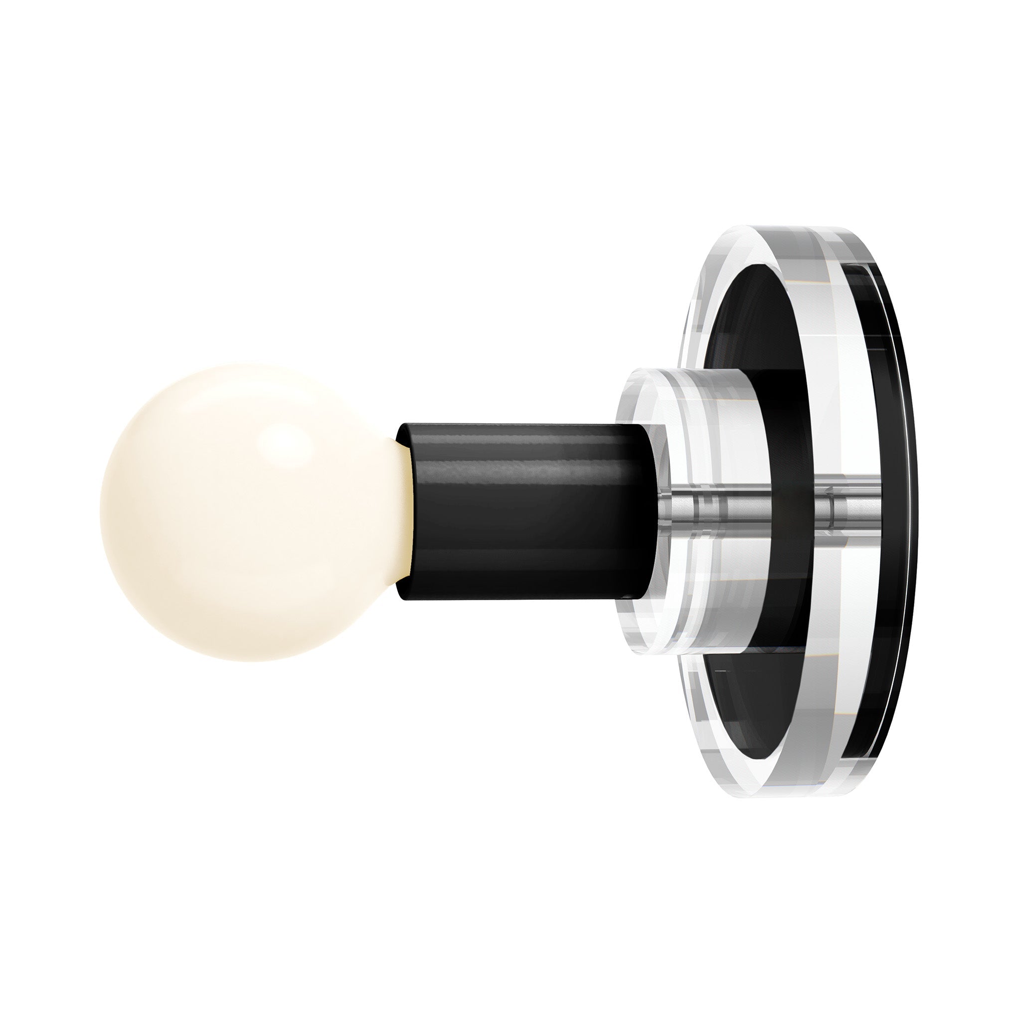 Volon Tiered Acrylic Lepore Sconce - Luxury Laser-Cut Wall Light Fixture