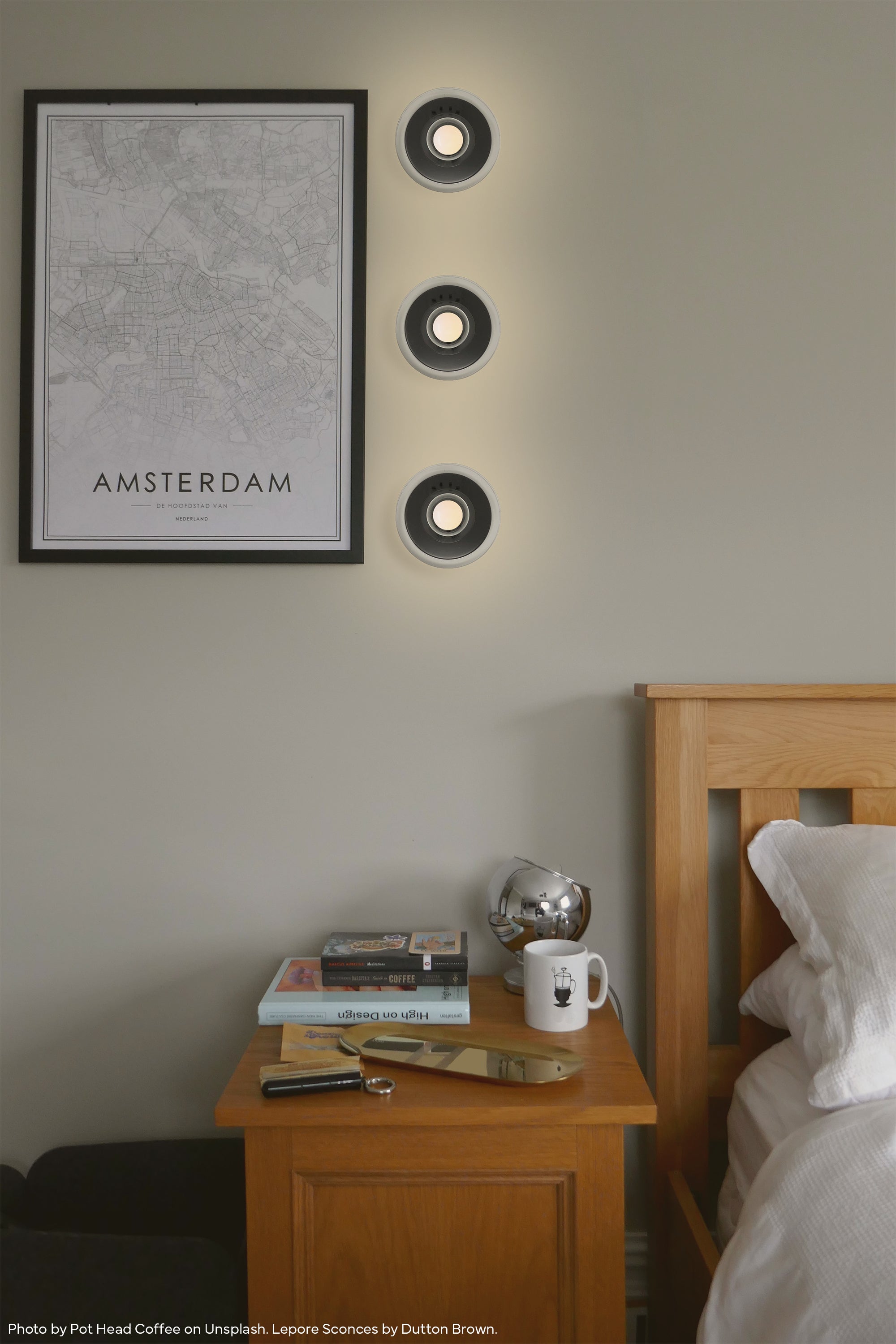 Volon Tiered Acrylic Lepore Sconce - Luxury Laser-Cut Wall Light Fixture